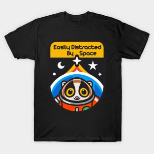 Easily Distracted By Space T-Shirt